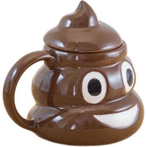 TASSE EN CÉRAMIQUE CACA MEME ÉMOTION POUR CADEAU D'ANNIVERSAIRE POUR CAFÉ THÉ (1/3)