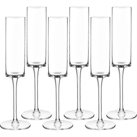 Acryl-Champagnerbecher, Einweggläser aus transparentem Acryl für Partys