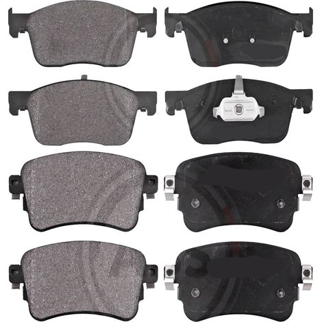 KIT PASTIGLIE FRENO ANTERIORI E POSTERIORI compatibile con OPEL VIVARO C AUTOBUS / FURGONATO / PLATFORM CABIN (K0) / PASTIGLIE FRENANTI AUTO OEM 35186,35185 / SOSTITUZIONE DIRETTA / BASSA POLVERE / SI