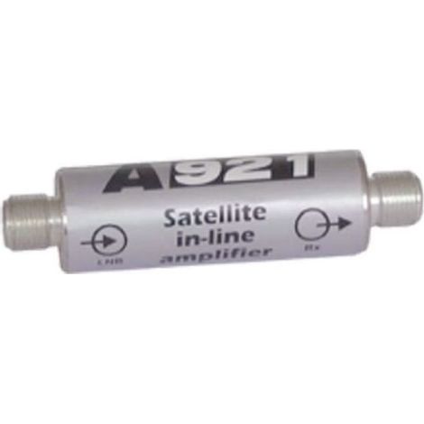 Amplificateur Satellite - ANTTRON - Fiche F - Gain 14 à 18 dB - Sortie max 110 dBµV - Extérieur