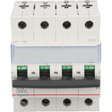 Interruptor automático 4P B 16A 6kA CA S304 TX3 403417