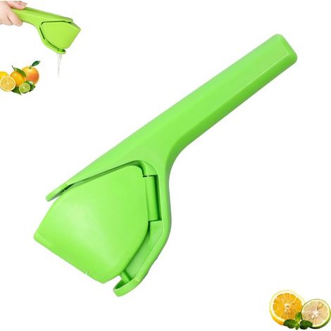1er-Pack, manuelle Zitronenpresse, manuelle Flachpresse, robuste und langlebige Zitruspresse, zusammenklappbare Presse, zum Entsaften von Zitronen und Limetten (1/5)