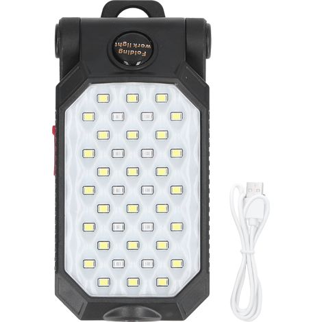 torche LED rechargeable COB magnétique lampe de travail (1/2)