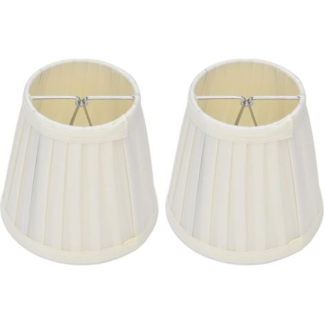 Double petit abat-jour à pince sur ampoule style classique et avancé pour lampe de table applique murale lustre PX30 (1/5)