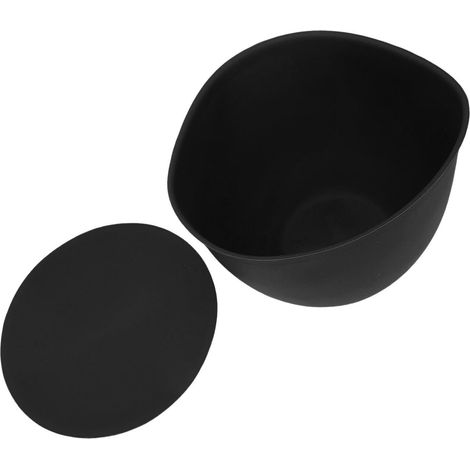 Revêtement en silicone pour bol de robot pâtissier KSM150, KSM180, KSM170, KSM160 et KSM155 (5 QT) avec couvercle, antiadhésif, noir. (1/5)