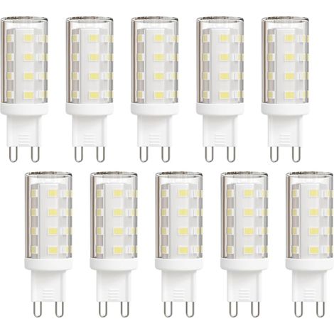 Filiyano-Ampoule LED G9 3W Blanc neutre 4000K, angle de faisceau de 360º sans zones d'ombre, sans scintillement, non dimmable (lot de 10) (1/5)