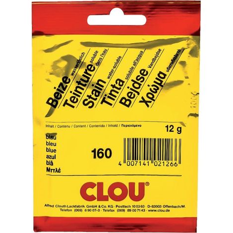Clou Pulverbeize 12 g blau Beizen (1/3)