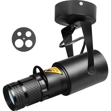 Projecteur LED blanc 15 W à iris réglable, projecteur rotatif, lampe PAR, éclairage publicitaire, éclairage de scène, effets lumineux pour mariages, discothèques, fêtes, théâtre et photographie