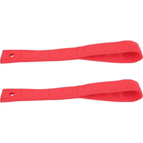 2 pièces poignée de porte UTV sangle de traction ceinture tissu Oxford ajouter un Style de Protection remplacement pour Maverick X3 MAX tous les modèles 2017-2025 rouge (1/5)