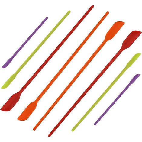 Ensemble de mini spatules en silicone pour la pâtisserie en cuisine. (1/5)