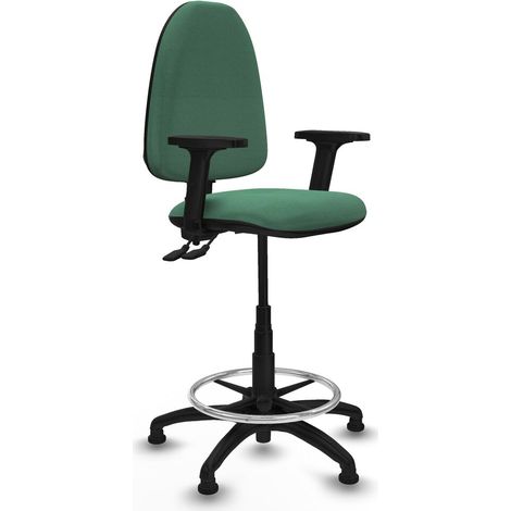 Sedia da Ufficio Piqueras y Crespo B2D01RT Verde Smeraldo Alta (1/5)