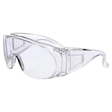 Surlunettes de Protection 1 Paire de Lunettes de sécurité Anti-buée pour l'agriculture, l'industrie et Le Laboratoire,une pièce, transparente, (1/4)