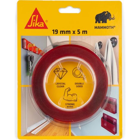 Ruban adhésif double face - SikaBond Mammoth Crystal - 5m (1/5)