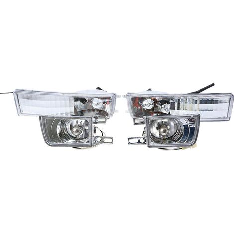PièCes SéRies Pare-Chocs Avant Clair Brouillard Clignotants Lampe Clignotante LH & RH pour Mk3 1993-1998 (1/2)