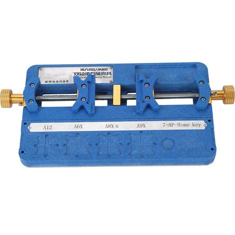 Support universel de réparation de téléphones professionnels pour puces IC et cartes PCB, double roulement (1/5)