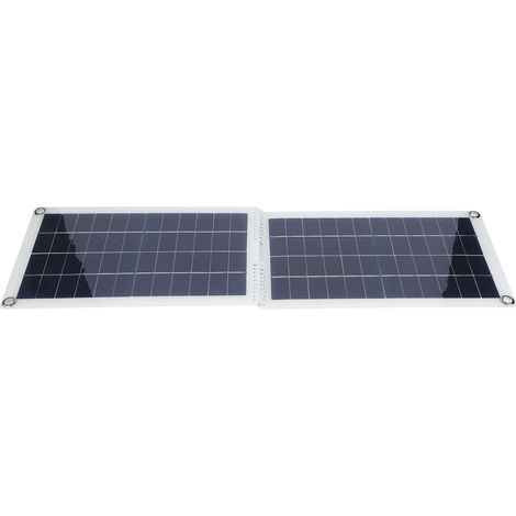Chargeur solaire pliable et portable de 30 W pour téléphone, idéal pour les voyages, le camping et les camping-cars. (1/5)
