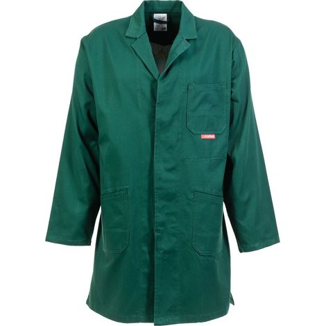 Arbeitsjacke Berufsmantel MG 290 mittelgrün Größe 48 (1/5)
