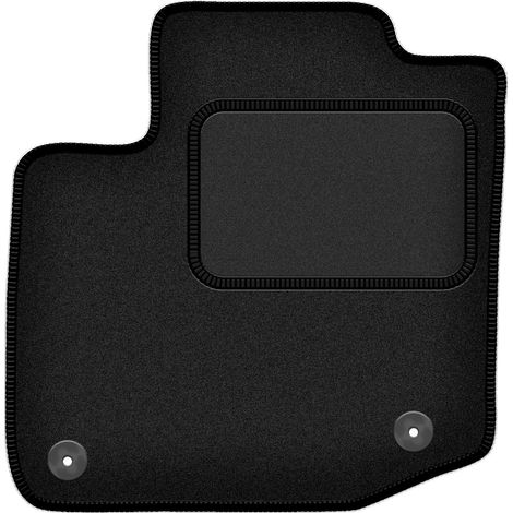Tappetino in velluto per guidatore per: Honda Civic IX station wagon (35 cm) (2011-2016) nero (1/5)