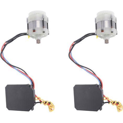 2 motores para motosierra, motor sin escobillas, sierra eléctrica de litio, 21 V, 14 dientes, tipo 550, para sierras de 4"/6"/8".