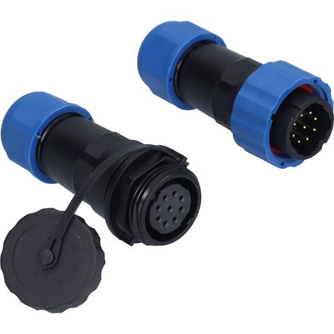 Connecteur Étanche IP68 Prise Aviation 250V 5A pour Câble SP209 Broche Montage
