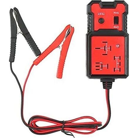 12V Automotive Electronic Relay Tester with Clips - Electronic Relay Tester for Automotive Repair (1/4)