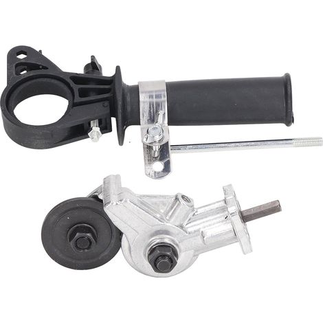 Blechschere für elektrische Handbohrmaschinen, Schneideset für Metall-, Kunststoff- und Glasfaserplatten, Adapterzubehör (1/5)
