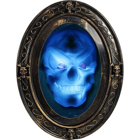 Miroir Halloween Noir Or (1/5)