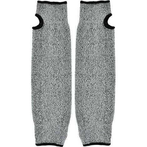 Manchon de protection pour bras, manchon pour bras de sécurité, Gants de travail à manches longues anti-abrasion résistant aux coupures HPPE pour jardin, cuisine et travaux agricoles (35cm) (1/4)