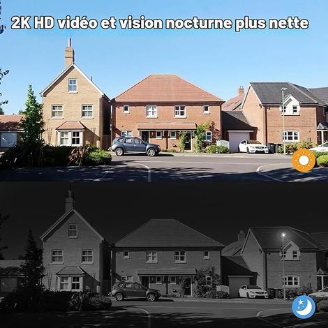 Video Doorbell without Subscription, Compatible  4800mAh battery, local storage, 2.4GHz Wi-Fi, 2K HD vision, Compatible (1/4)