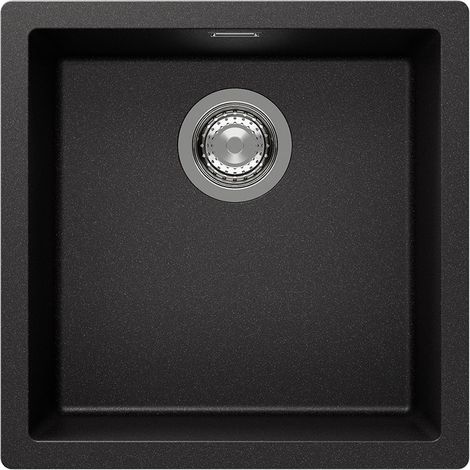 SCHOCK Einbaubecken Cristadur KAIA N-100 A Stone Exzenterbedienung (1/2)