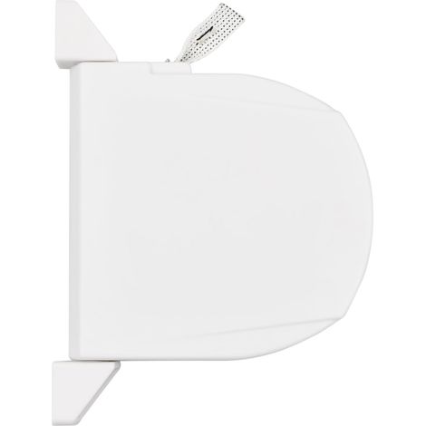 Enrouleur de Courroie de Volet Roulant, Blanche Courroie de Volet Roulant avec Système de Charnière Inclus, Enrouleur de Courroie pour Courroie de Volet Roulant - 5m x 14mm (1/5)