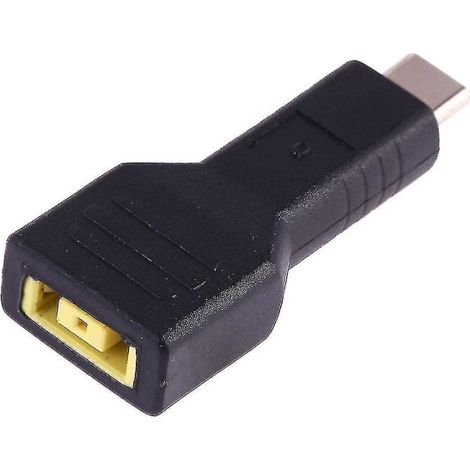 Chargeur Secteur Adaptateur USB-C pour Lenovo Grande Prise Femelle vers Connecteur Mâle Type-C