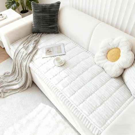 Funda gruesa para sofá，para 2-3 plazas，funda suave para sofá，70 x 150 cm，protección para muebles，alfombrilla suave para mascotas (1/5)