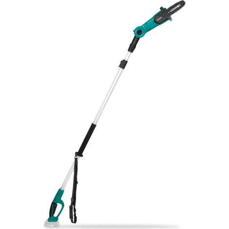 Teleskop-Kettensäge 20V – 200 bis 260 cm Ohne Akku und Schnellladegerät (1/5)