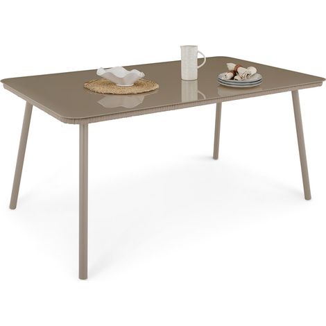 Table de jardin VOLONTE Campagne (1/4)