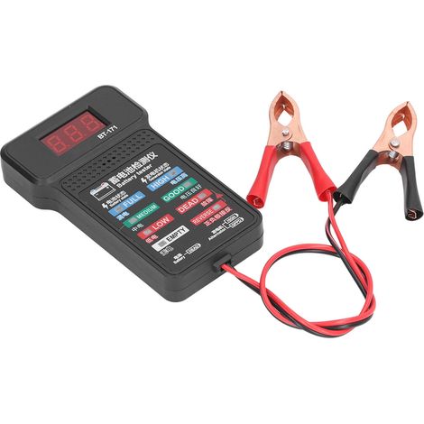 Testeur d'alternateur auto BT 171 12V numérique analyseur de batterie pour camion moto SUV bateau (1/5)