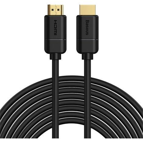 Câble HDMI 2.0 4K 30 Hz 3D HDR 18 Gbit/s 8 m - Noir (1/5)