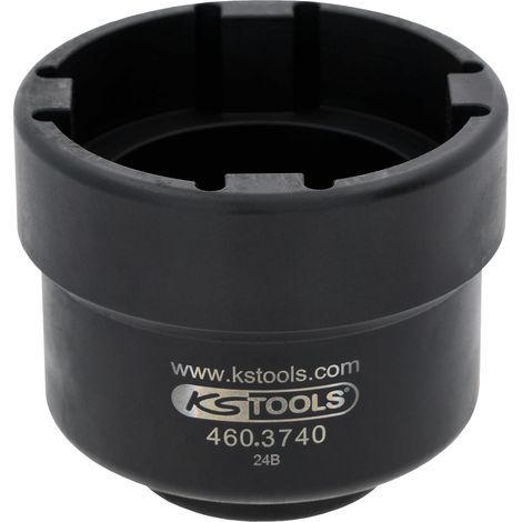 KS Tools 3/4 Nutmuttern-Schlüssel mit 4 Zapfen für DAF, Innenzapfen Ø 66,8 mm (1/4)
