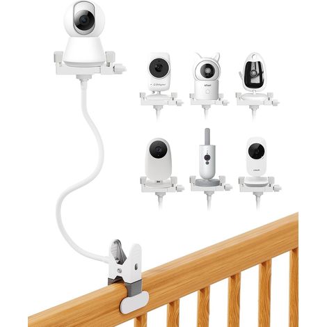 Support pour Moniteur bébé Support Universel caméra bébé Supports à Pince (1/5)