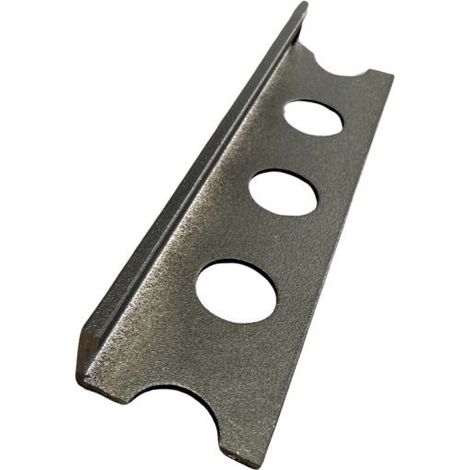 Giunto di Delimitazione in Alluminio - Finitura Sabbia - Barra da 2,5 metri : Colore - Sabbia Nero, Modello - 10 MM (1/3)