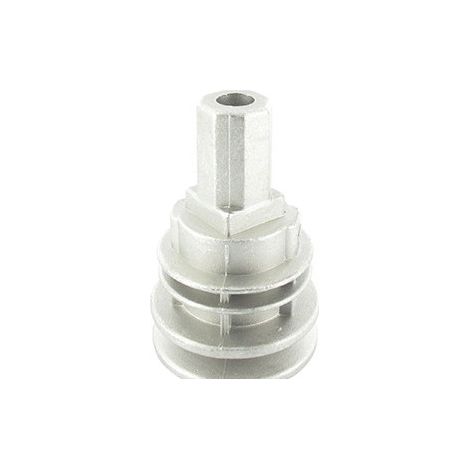 Moyeu de lame adaptable pour CASTELGARDEN - MAC GARDA modèles T434, 484 .T484TRE - H: 87mm, alésage central: 25mm, Profondeur du