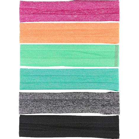 Bandeau anti-transpiration professionnel à Absorption d'humidité, bandeau de sport pour hommes et femmes, bandes de cheveux de Yoga (1/5)