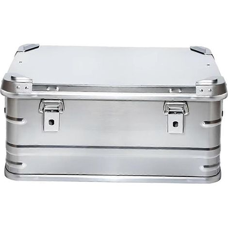 Große Aufbewahrungsbox aus Aluminiumlegierung mit 30 Litern Fassungsvermögen für Camping, Picknicks und Reisen. Aufbewahrungstasche für Zubehör und Haushaltsgegenstände. (1/5)