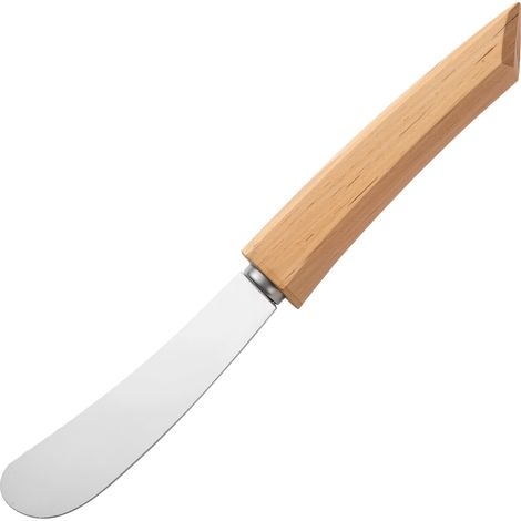 Irovami Beurrier en acier inoxydable, vaisselle occidentale, pain et, tartineur à beurre en bois à long manche, poche à douille, racloir à crème (1/5)