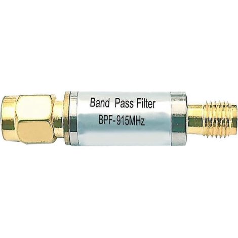 Filtre passe-bas LC (LPF), filtre de sonomètre, filtre passe-bande graphique (BPF), connecteur SMA 915 MHz (1/5)