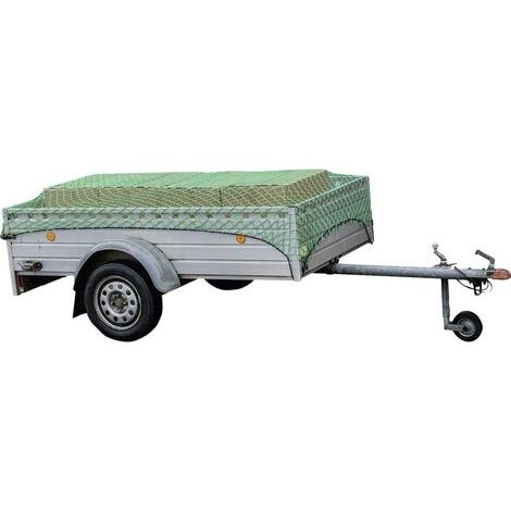 Filet pour remorque (L x l) 3 m x 2 m HP Autozubehör 25162 avec sangle de serrage en caoutchouc 1 pc(s) (1/4)