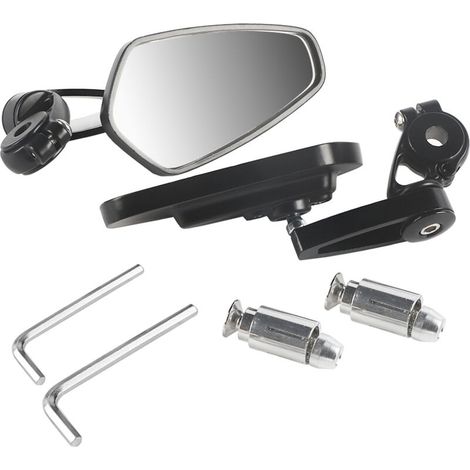 Rétroviseur de Moto de 22 Mm Rétroviseurs Latéraux CNC pour Grom Msx125 Cb50 Grom Msx125 Cb50 Moto Se Démarquer Mise à Niveau avec Style. (1/5)