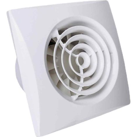 100mm Ventilateur Extracteur d'air pour Salle de Bain - Aérateur de Gaine Mural Plafond (1/5)