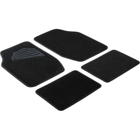 Auto-Teppich Matrix, Universal Fußmatten-Set 4-teilig schwarz (1/5)
