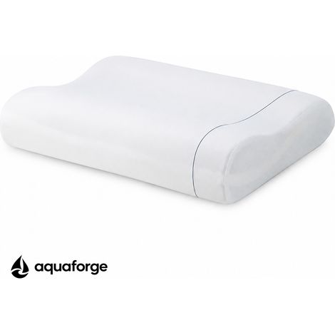 Almofada Cervical Ergonómica Espuma Viscoelástica Capa Removível 70 x 42 cm (1/5)